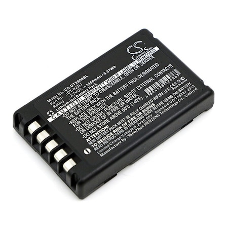 Bsc Preferred Casio DT-800 DT-810 Barcode Replacement Battery CS-DTX800BL